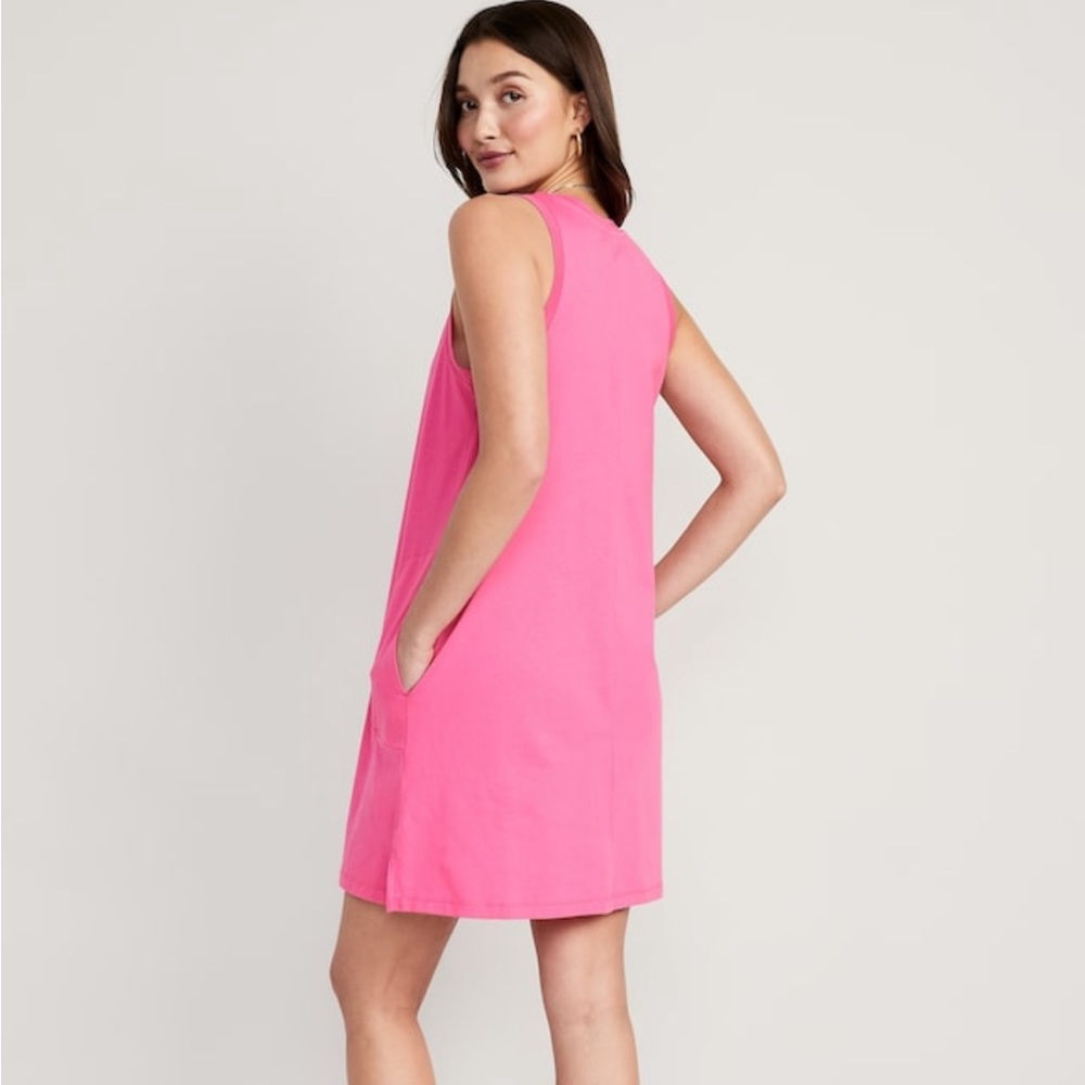 Sleeveless Vintage A-Line Mini Shift Dress